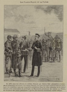 Freimaurer und Patriotismus von French School