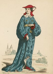 Französische Adlige, 1395 von French School