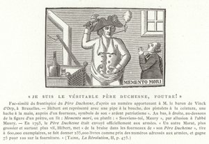 Frontispiz von Le Pere Duchesne, 1790er Jahre
