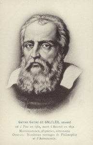 Galileo Galilei, italienischer Physiker, Mathematiker und Astronom