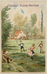 Badmintonspiel von French School