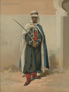 Mauretanischer Gendarm von French School