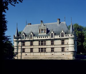 Gesamtansicht des Château d