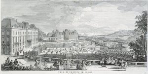 Gesamtansicht des Château de Meudon