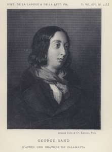 George Sand von French School