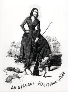 George Sand, der politische Storch, aus 