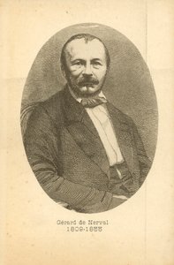 Gerard De Nerval, Porträt (Gravur)