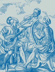 Deutsche Musiker spielen Laute und Gitarre von French School