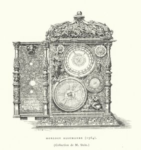 Deutsche Uhr, 1564 von French School