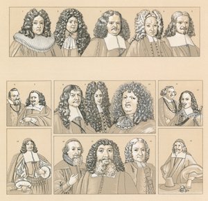 Deutschland XVII-XVIII. Jahrhundert Kostüm von French School