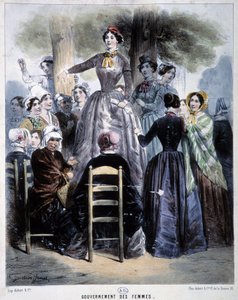Regierung der Frauen, Revolution von 1848