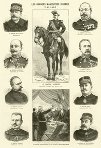 Große Manöver der französischen Armee von French School