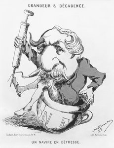 Größe und Niedergang von Kaiser Napoleon III. (1808-73) ca. 1870