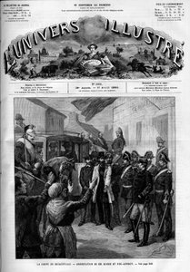 Generalstreik der Bergleute von Decazeville (Aveyron) von French School