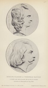 Gustave Planche Et Theophile Gautier von French School