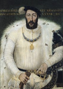 Henri II (1519-59), König von Frankreich, 1555 von French School