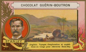 Henry Morton Stanley, britischer Entdecker des 19. Jahrhunderts von French School