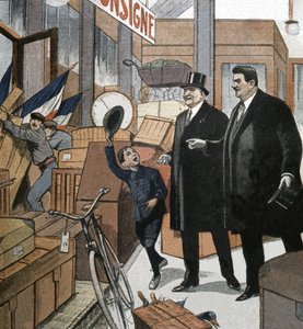 Herriot und Millerand von French School