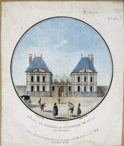 Hotel de Boisgelin, ehemals von Sully - Gravur