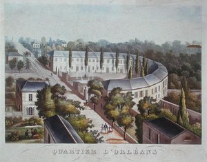 Wohnprojekt (fertiggestellt) im Quartier Orleans, rue Halle, ca. 1840-50