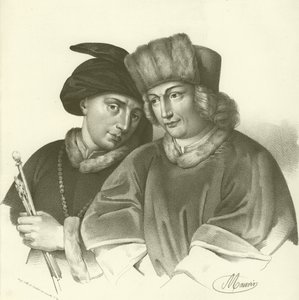 Hubert (1366-1426) und Jan van Eyck (1370-1441), flämische Künstler von French School