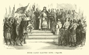 Hugo Capet wird zum König gewählt