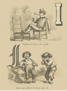 I J: Isidor der trendige Löwe / Johannes weint und Johannes lacht von French School