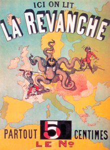 Ici on lit La Revanche partout 5 centimes le n° 1886