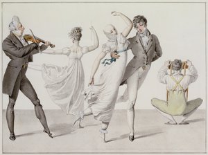 Illustration aus "Le Bon Genre", ca. 1810 von French School