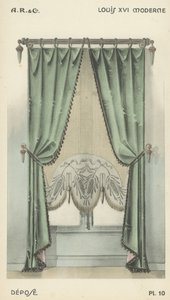 Illustration aus dem Innenarchitektur-Produktkatalog von A R & Cie, Frankreich