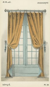 Illustration aus dem Innenarchitektur-Produktkatalog von A R & Cie, Frankreich