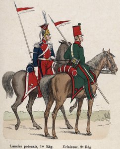 Kaiserliche Garde Napoleon I.: Polnischer Lanzenträger.