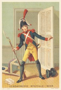 Kaiserliche Gendarmerie im Jahr 1806 (Gendarmerie d