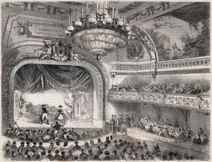 Einweihung des Theaters der Stadt Vichy am 2. Juli von French School