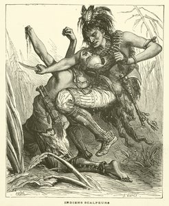 Indische Skalpeure von French School