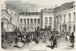 Interieur de la grande cour de l