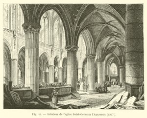 Innenraum der Kirche Saint-Germain l