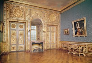 Innenansicht des Petit Salon, ca. 1660