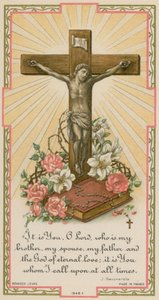 Du, o Herr, bist mein Bruder, mein Bräutigam, mein Vater und der Gott der ewigen Liebe; dich rufe ich zu jeder Zeit an