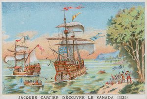 Jacques Cartier entdeckt Kanada, 1535