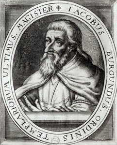 Jacques de Molay (ca. 1243-1314), Meister der Tempelritter