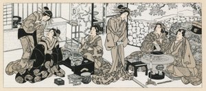 Japanische Tracht von French School
