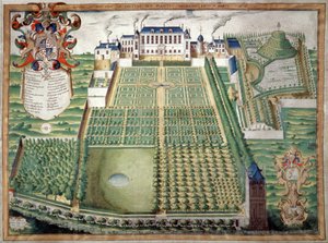 Jardin des Plantes, Paris. 1636 von French School