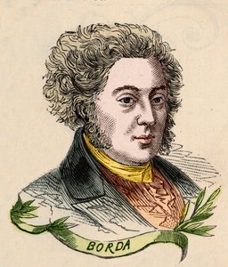 Jean-Charles, Ritter von Borda. von French School