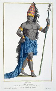 Jean, König des Kongo, graviert von Pierre Duflos (1742-1816), 1780