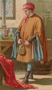 Jehan Gobelin, französischer Färber des 15. Jahrhunderts von French School