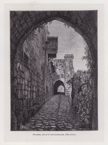 Jerusalem, Standort der Via Dolorosa, aktueller Zustand von French School
