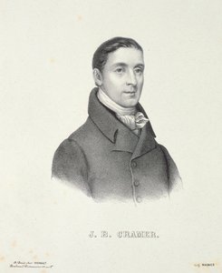 Johann Baptist Cramer (1771-1858) graviert von Magnier