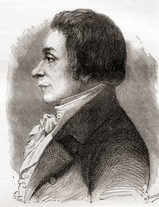 Joseph Lakanal, aus Les Merveilles de la Science, veröffentlicht um 1870 (Gravur)