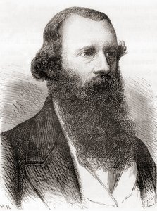 Josiah Latimer Clark, aus Les Merveilles de la Science, veröffentlicht um 1870 (Gravur) von French School